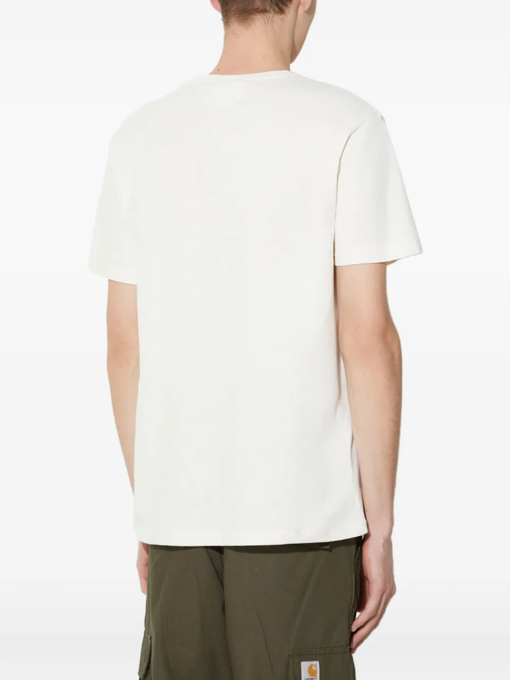 Wood Katoenen T-shirt Wit