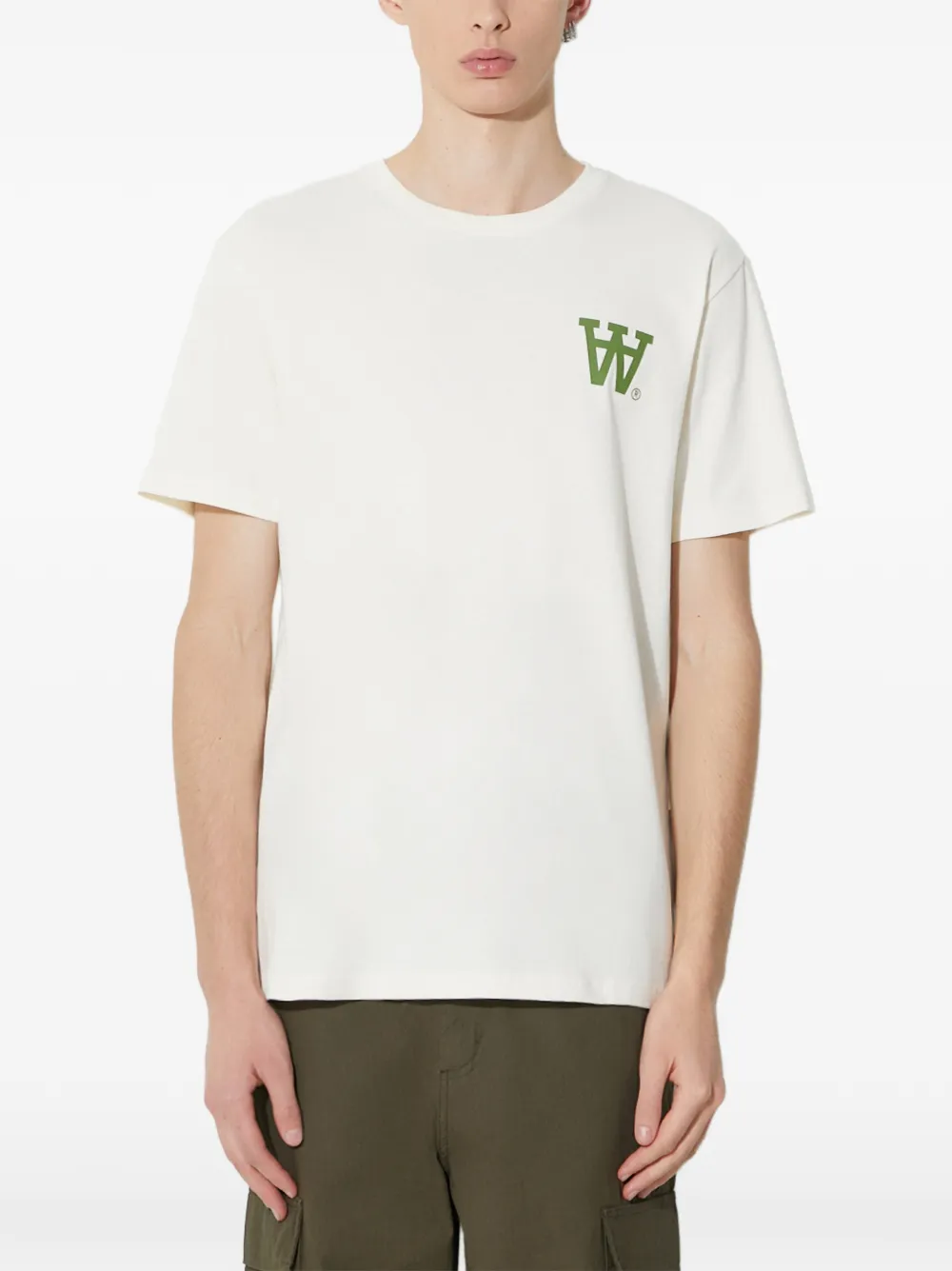 Wood Wood Klassisches T-Shirt - Weiß
