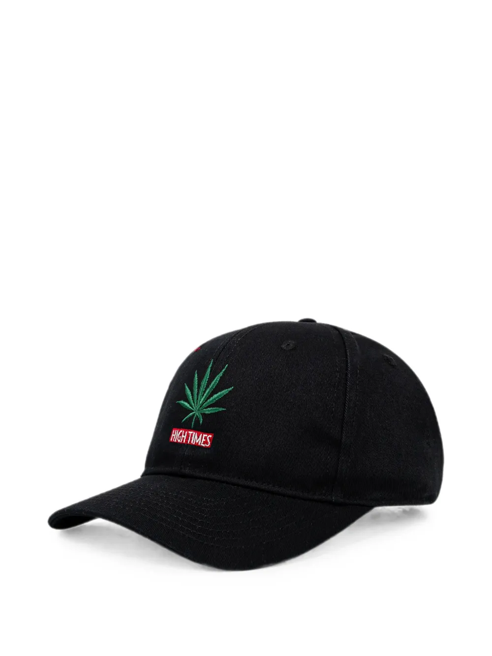 Wacko Maria High Times Embroidered Baseball Cap In Black
