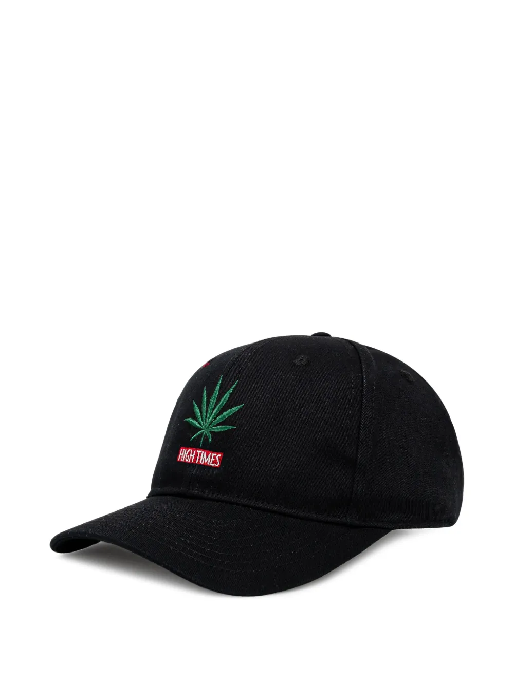 WACKO MARIA High Times embroidered baseball cap - Schwarz