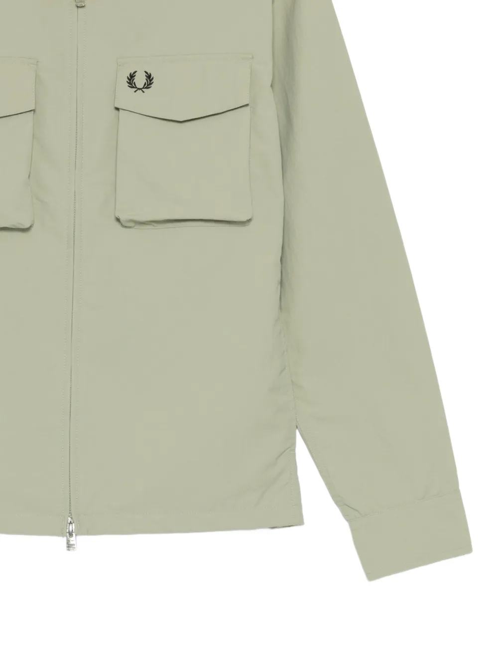 Fred Perry Ripstop jack Groen