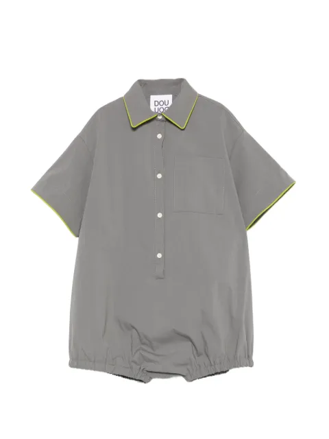 Douuod Kids buttoned dungaree