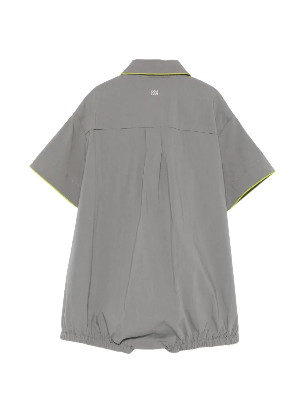  Douuod Kids Buttoned Dungaree - Grey 