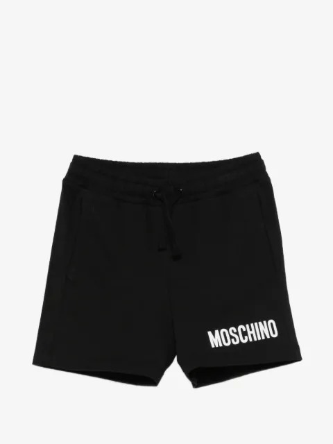 Moschino Kids logo shorts
