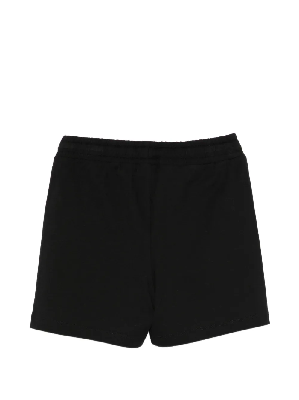 Moschino Kids Shorts met logo Zwart