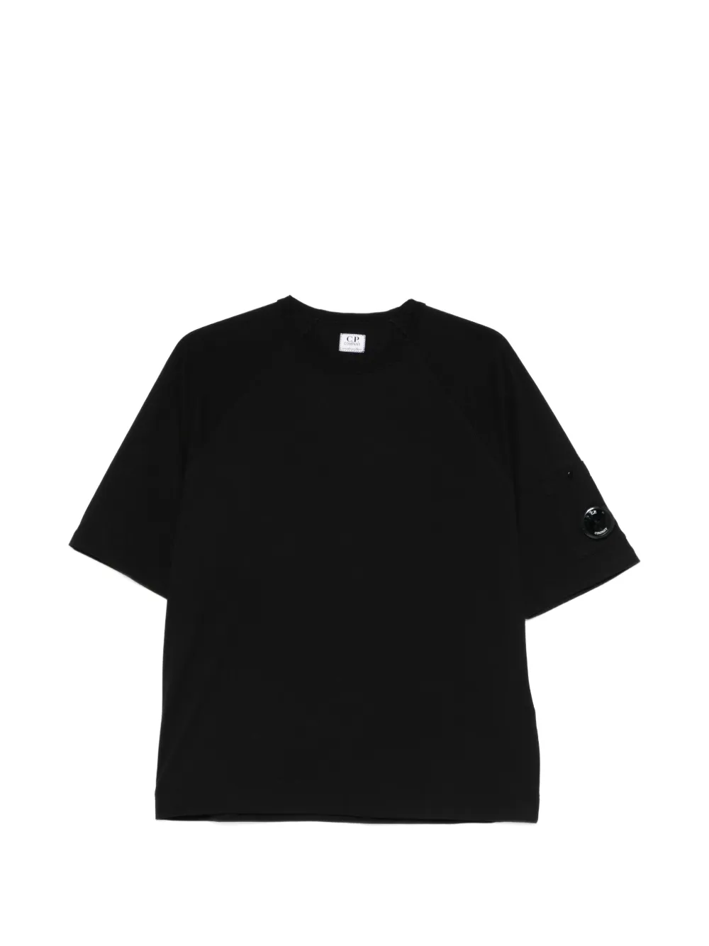 C.P. Company Kids logo-patch T-shirt - Nero