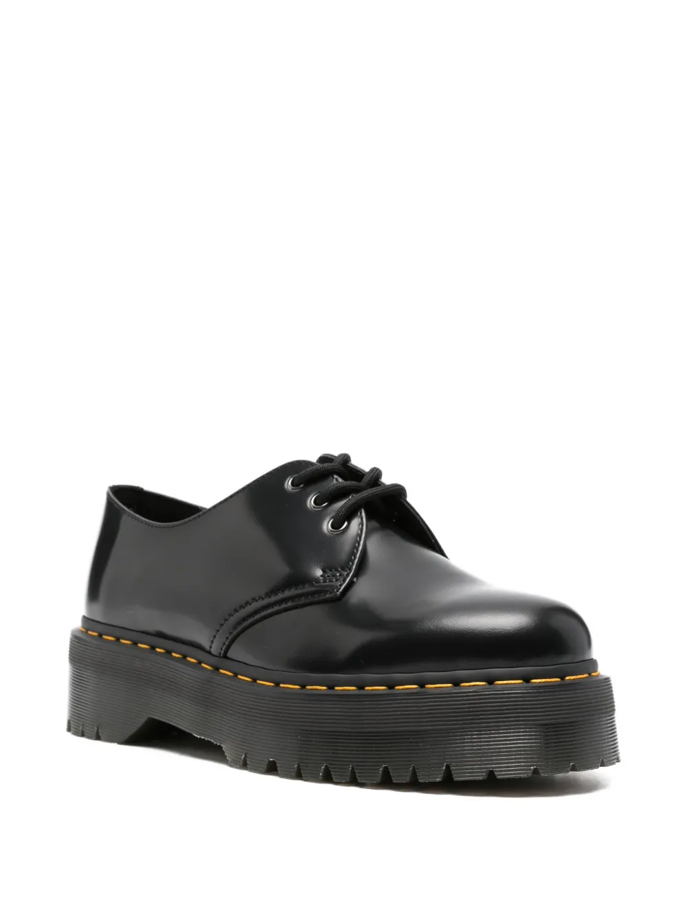 Dr. Martens 1461 Quad derby schoenen met plateauzool Zwart
