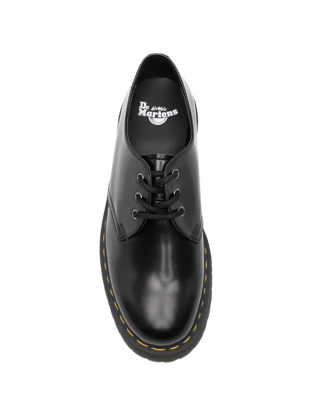 Dr. Martens 1461 Quad derby schoenen met plateauzool Zwart