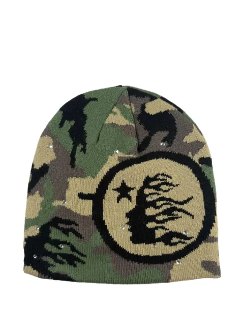 HELLSTAR camouflage beanie hat