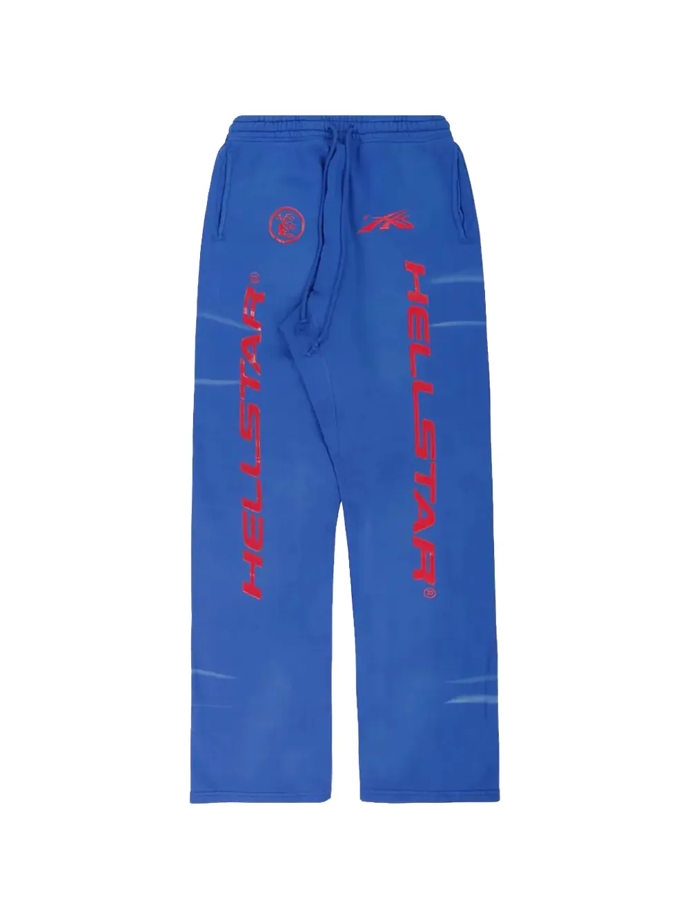Hellstar Gel Track Pants In Blue