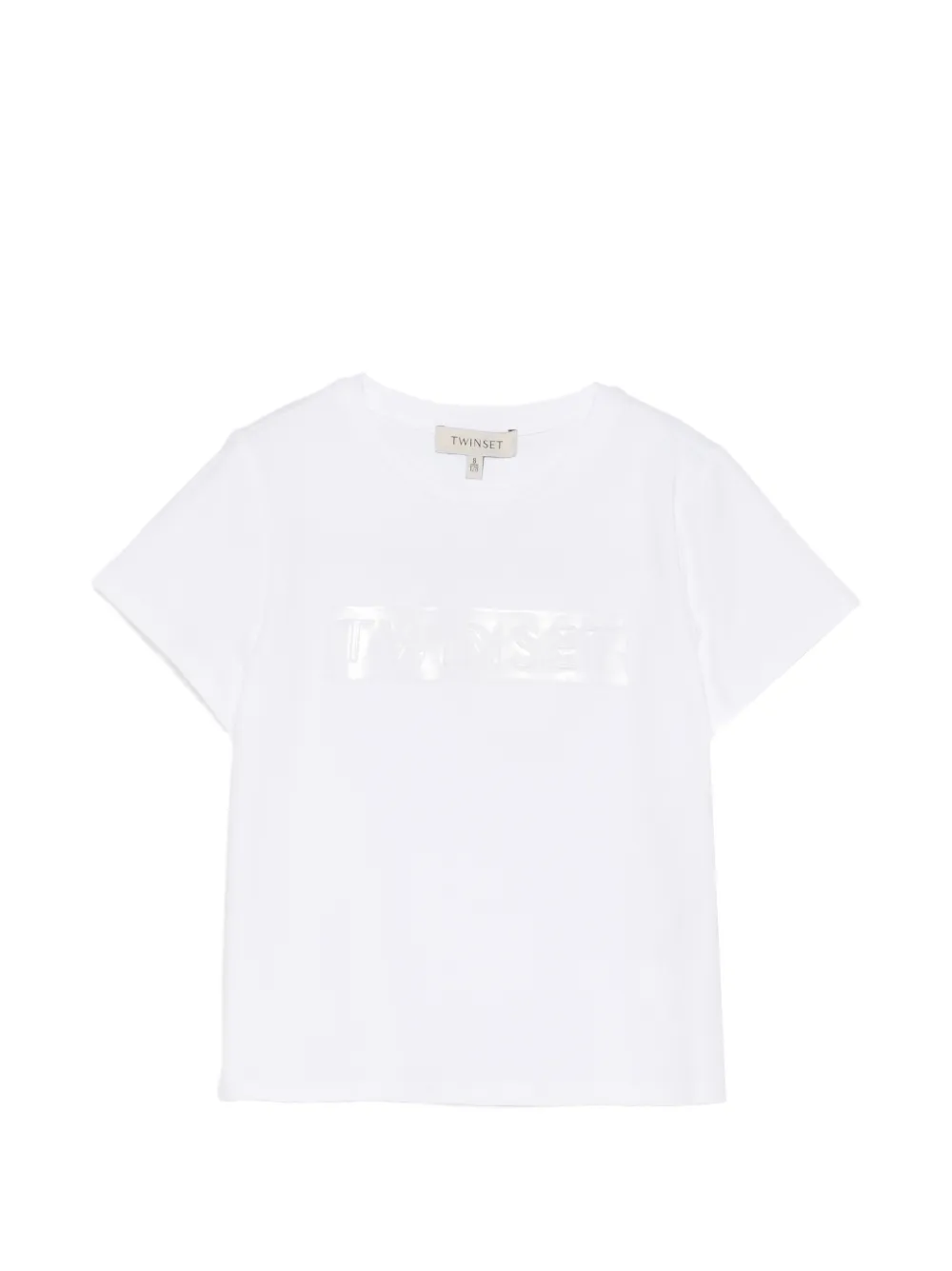 TWINSET Kids logo T-shirt - Bianco