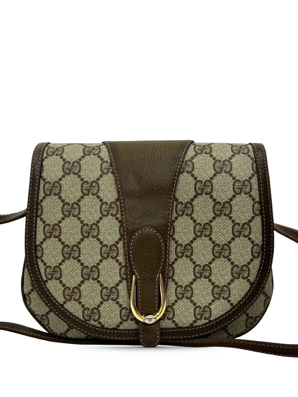 Gucci Pre-Owned 20th Century GG Supreme crossbody bag - Marrone