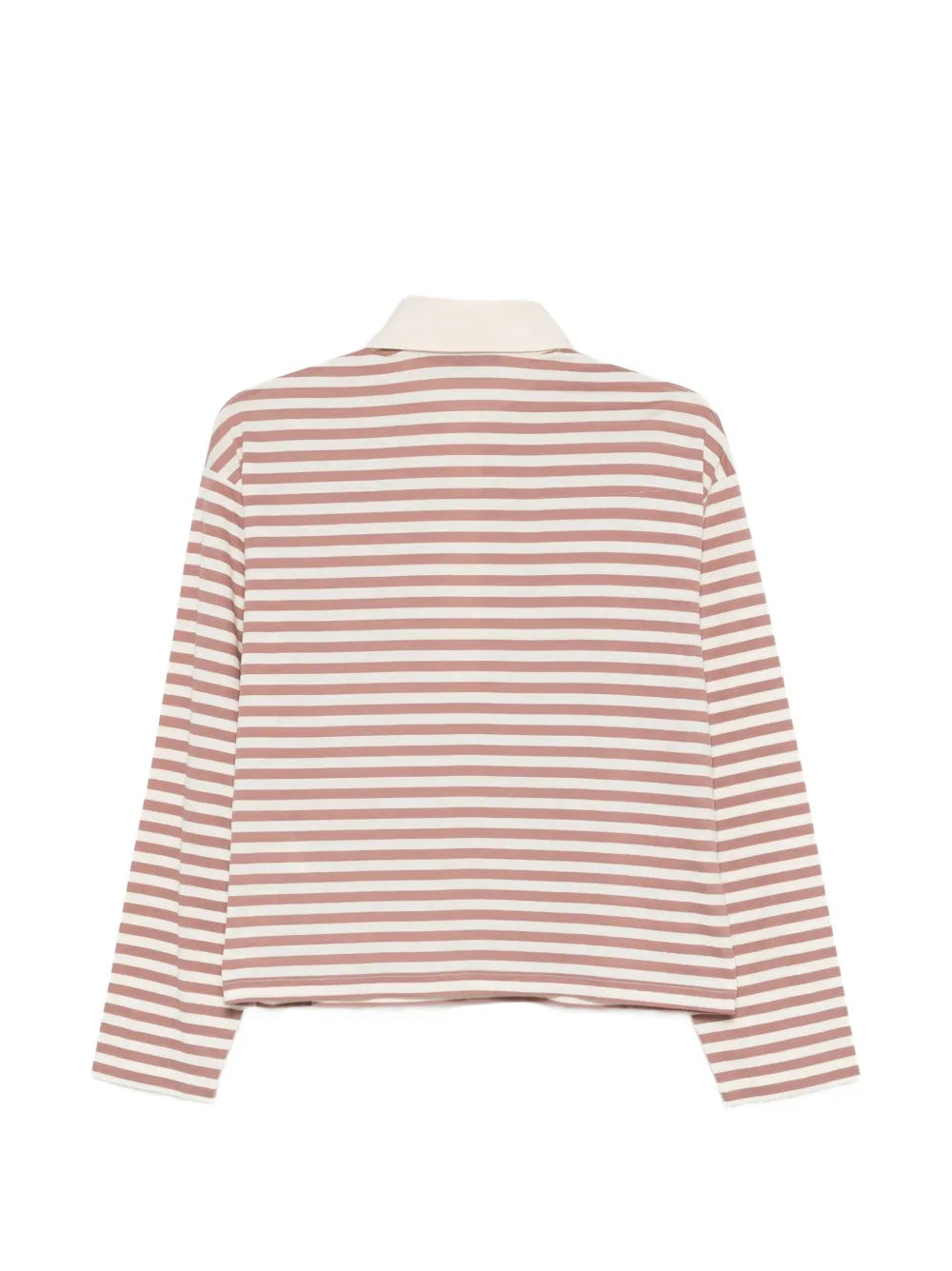  Seventy Polo à Rayures - Marron 