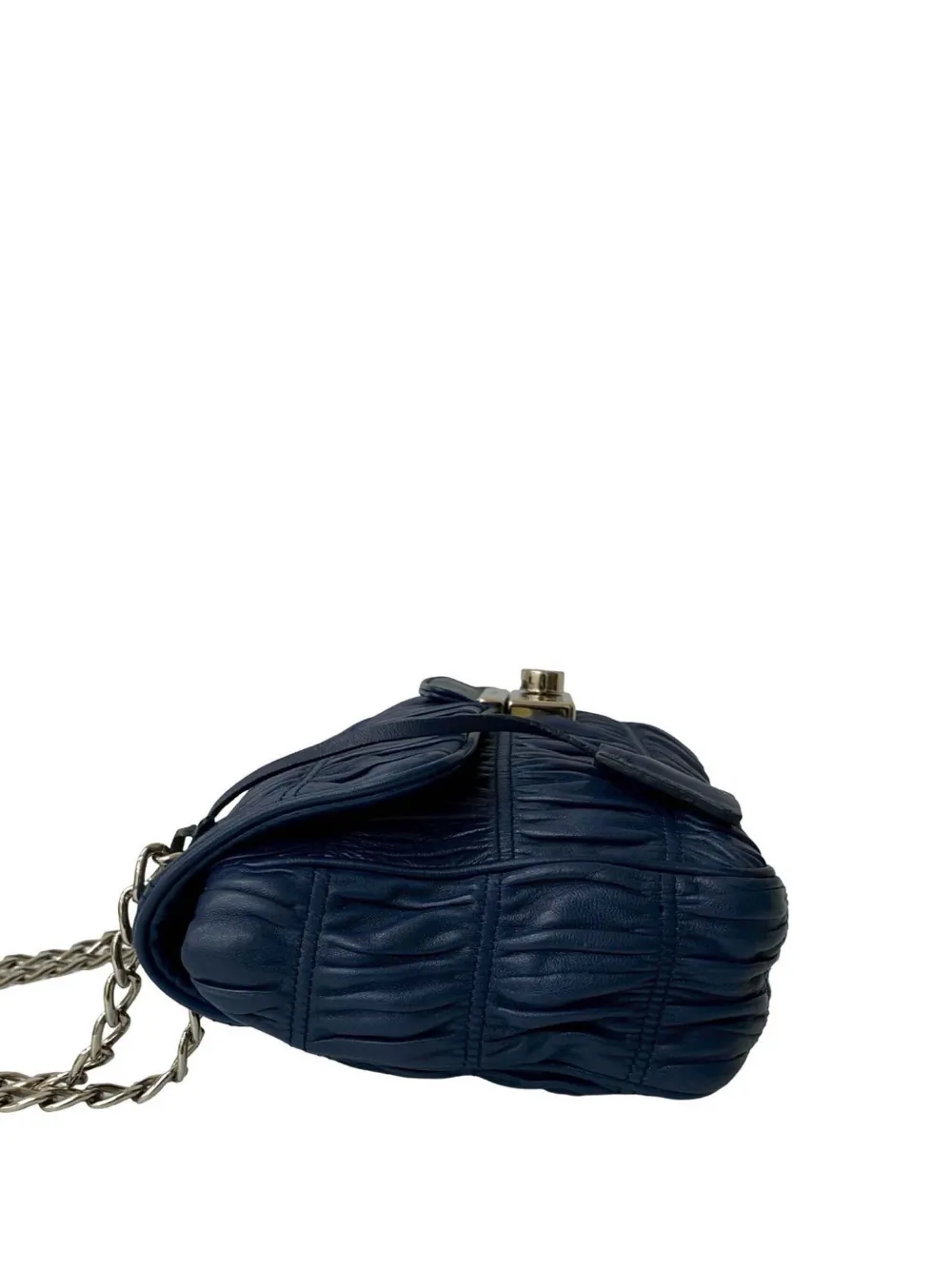 2000-2025 Medium Nappa Gaufre Sound Lock Shoulder Bag