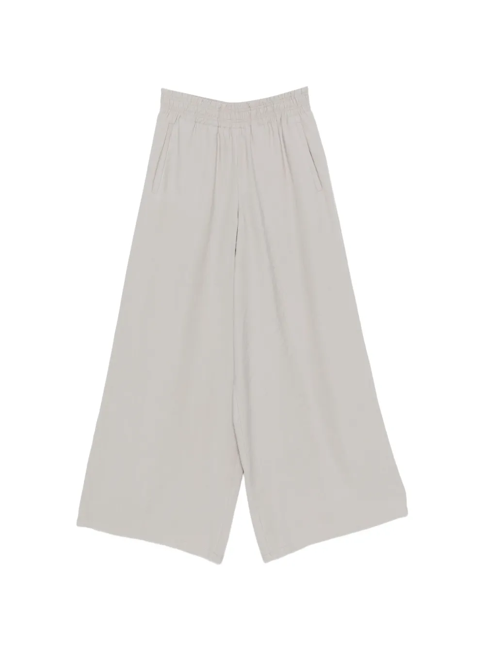 Drykorn Ceiling elasticated-waistband wide-leg palazzo pants - Grigio