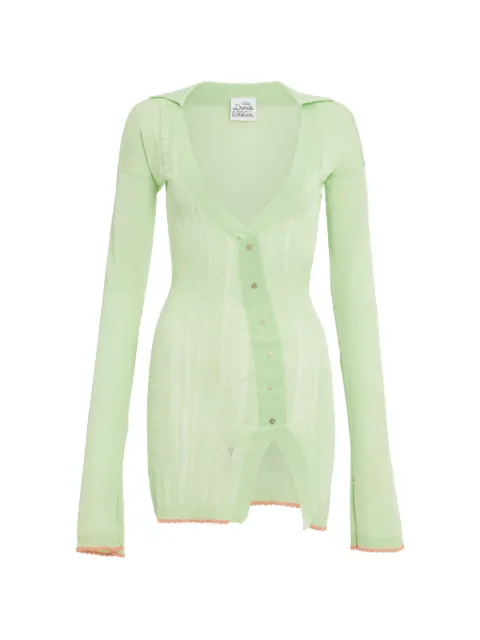 Donde Esteban long-sleeve mini dress