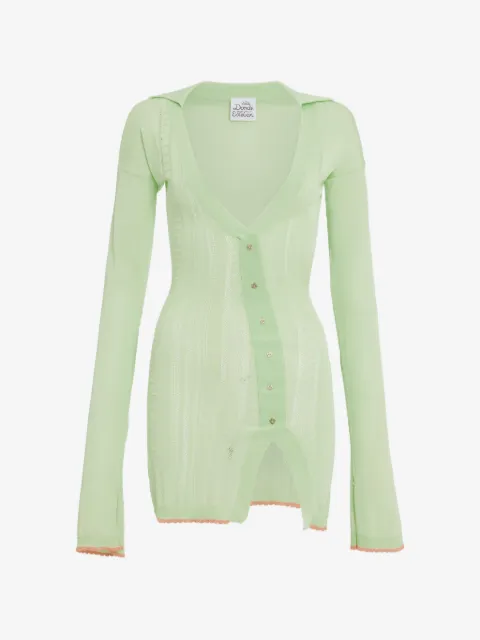 Donde Esteban long-sleeve mini dress