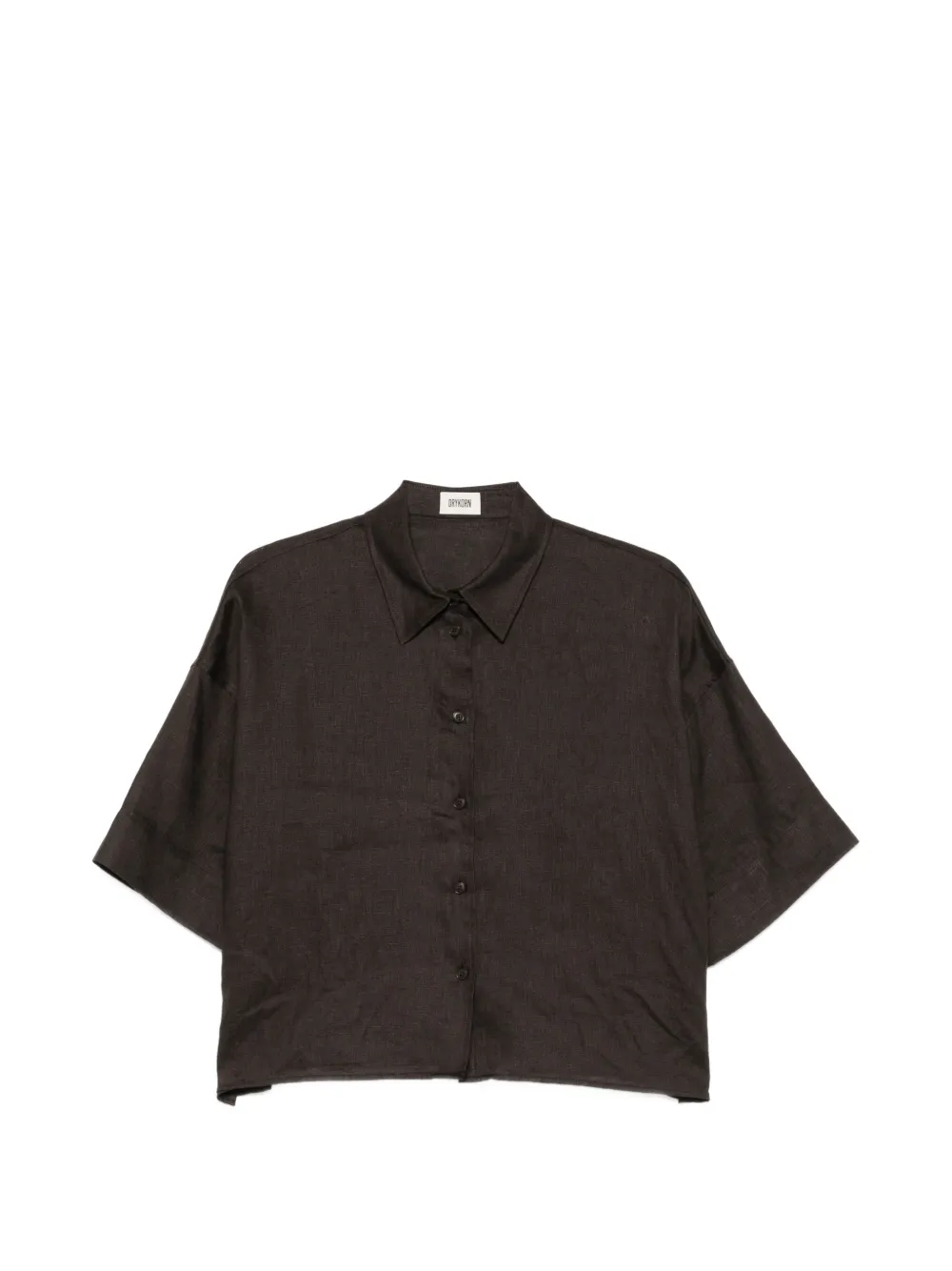Drykorn short-sleeve shirt - Marrone
