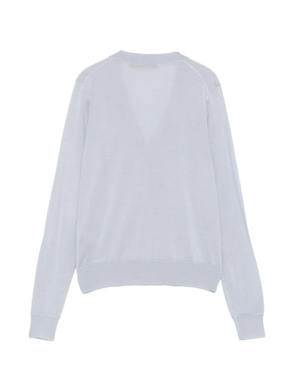  Seventy V-neck Buttoned Cardigan - Blue 