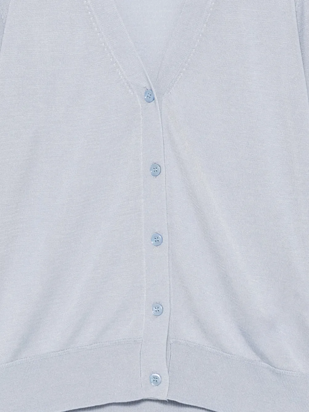  Seventy V-neck Buttoned Cardigan - Blue 