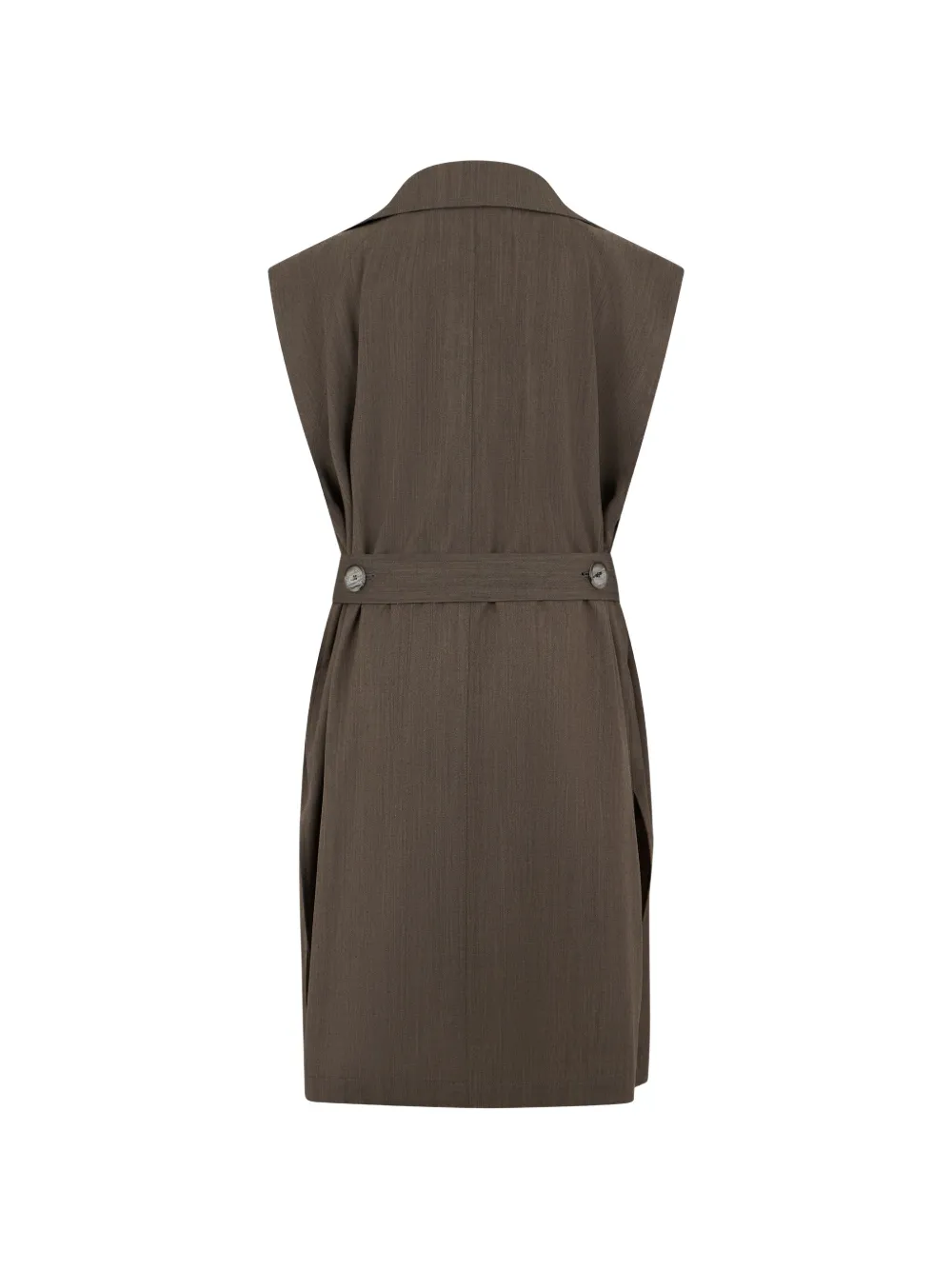 Emporio Armani Jas met ceintuur Bruin