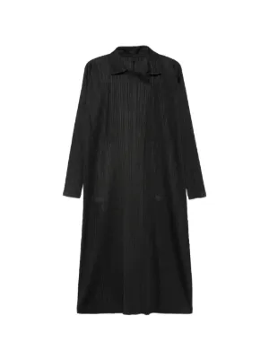 Pleats Please Issey Miyake Skyline プリーツ コート | グレー