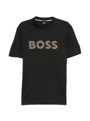 BOSS グラフィック Tシャツ | ブラック | FARFETCH JP