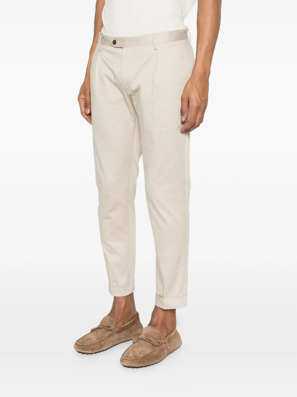  Cenere Gb Button Trousers - Neutrals 