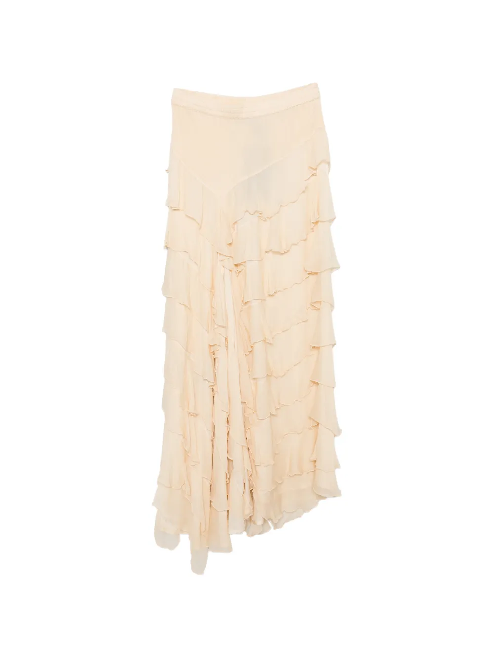 Mes Demoiselles ruffled skirt - Toni neutri