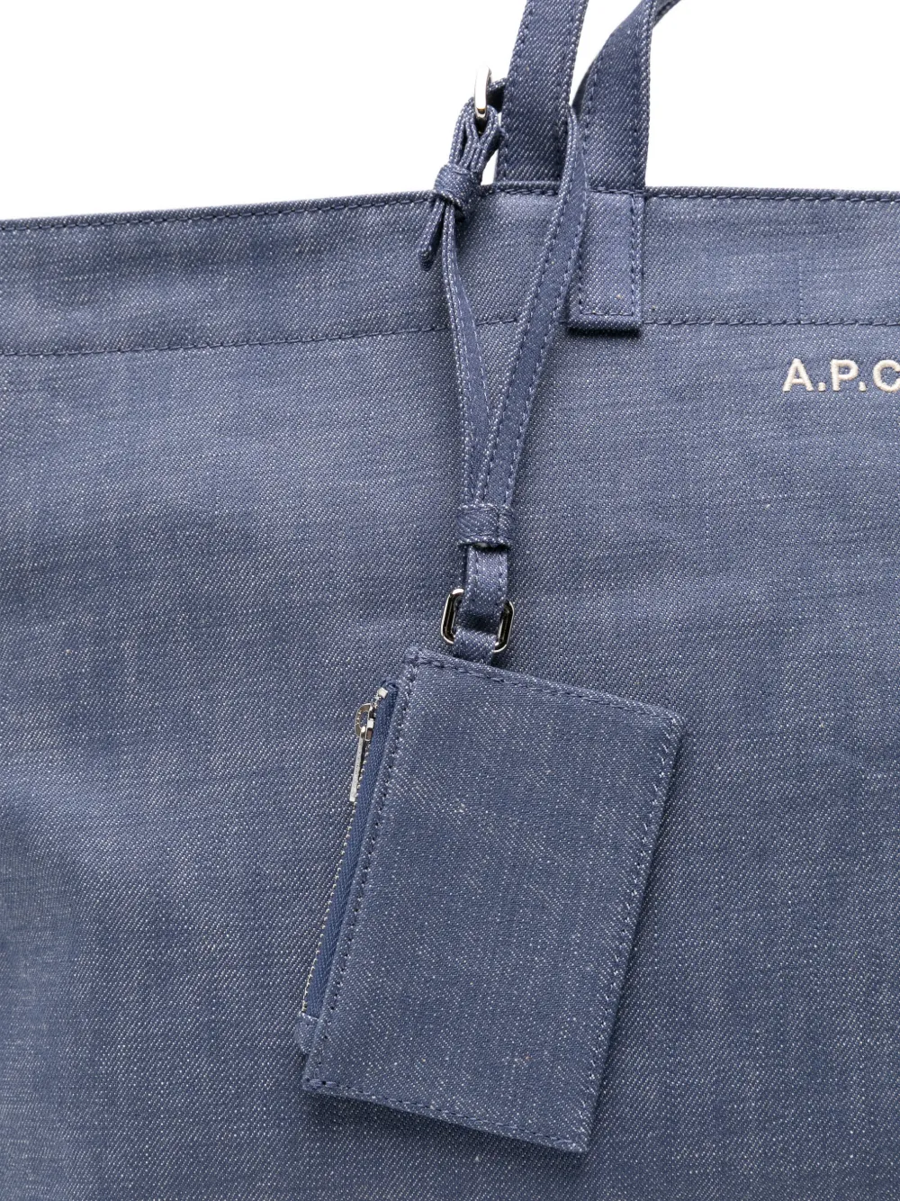 A.P.C. Drummer Tote Bag | Blue | FARFETCH ZA