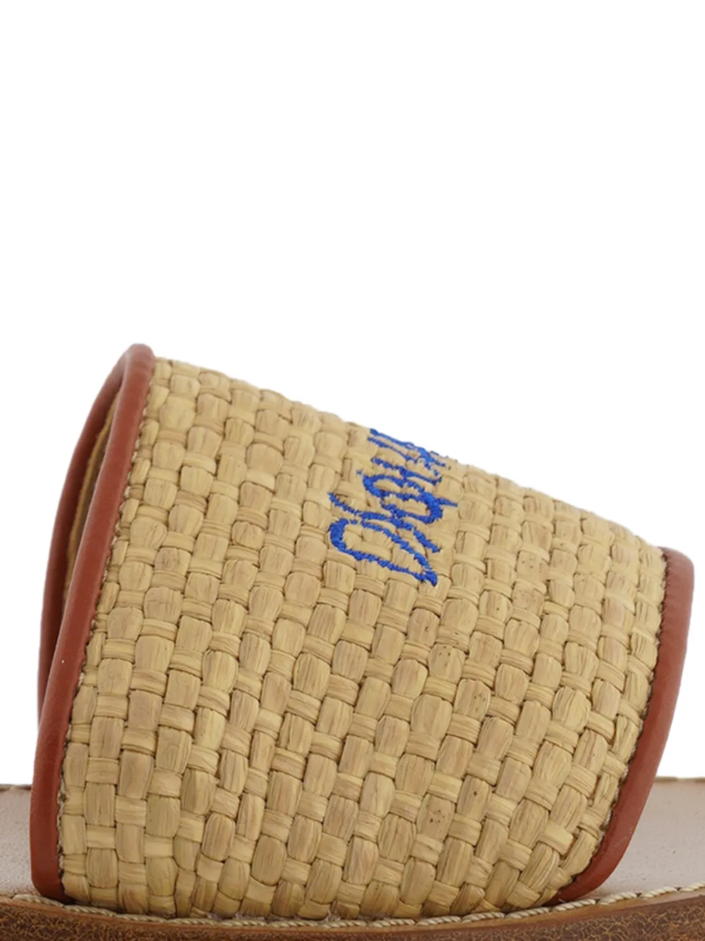 DSQUARED2 KIDS Sandalen met geborduurd logo Beige