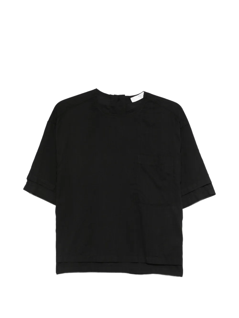 Tela Papavero blouse - Nero