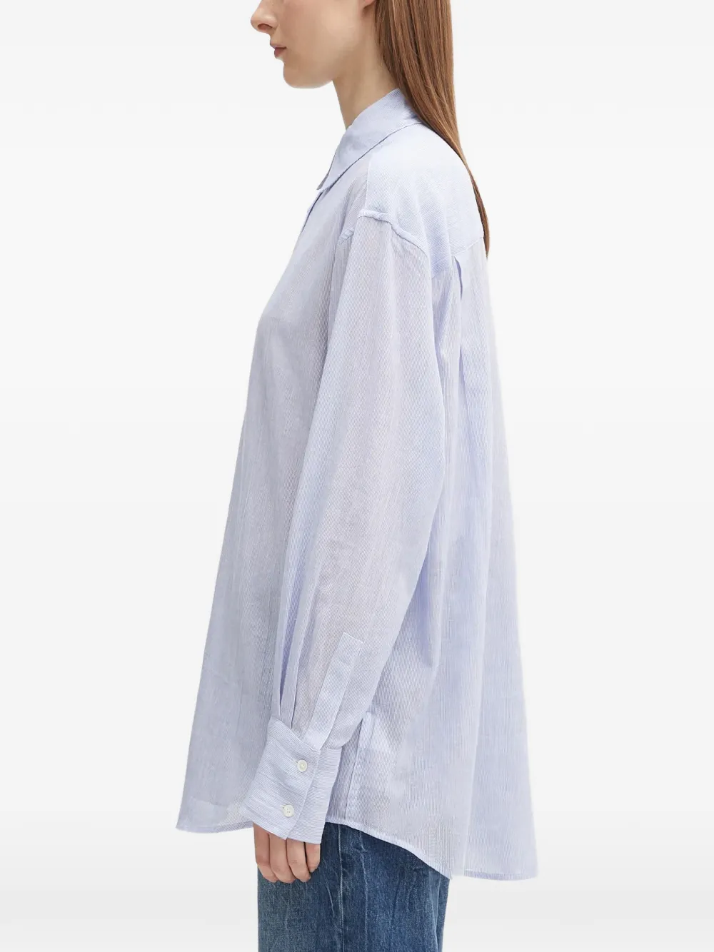 ANINE BING Button-up overhemd Blauw
