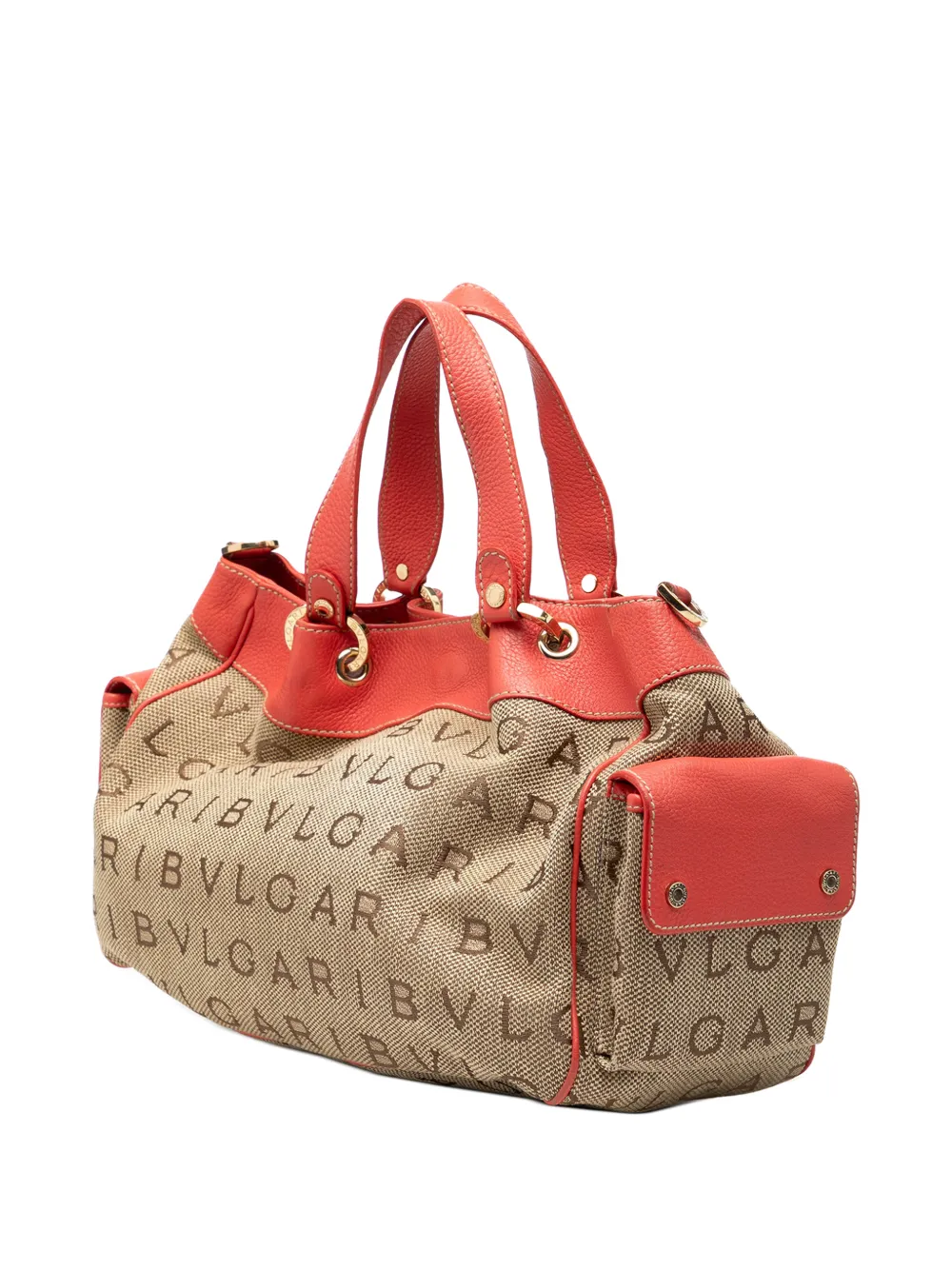 1990-2000 Logomania Canvas Satchel