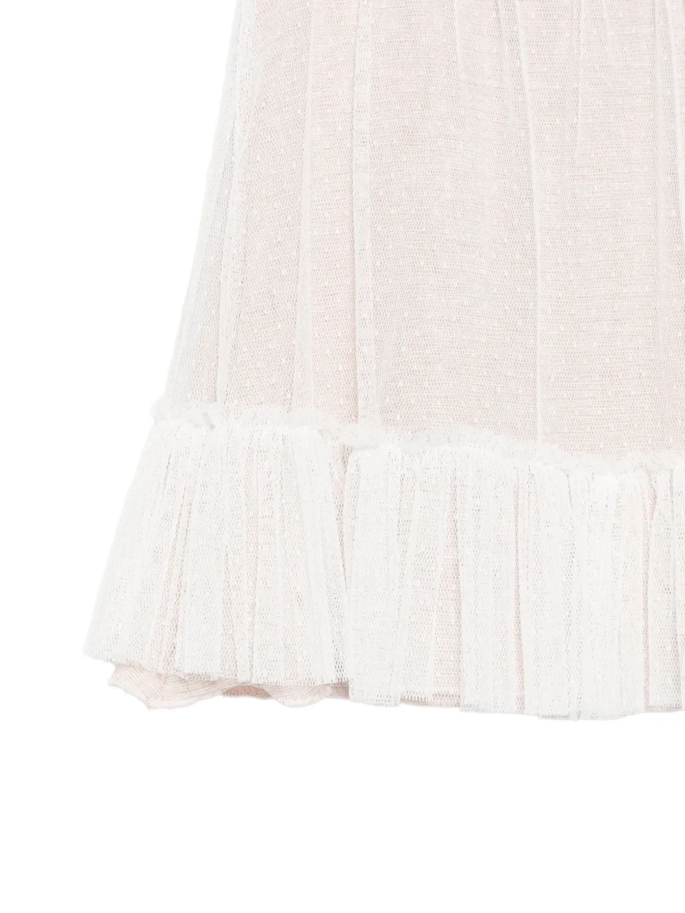  Lalalu Ruffled Dress - Neutrals 