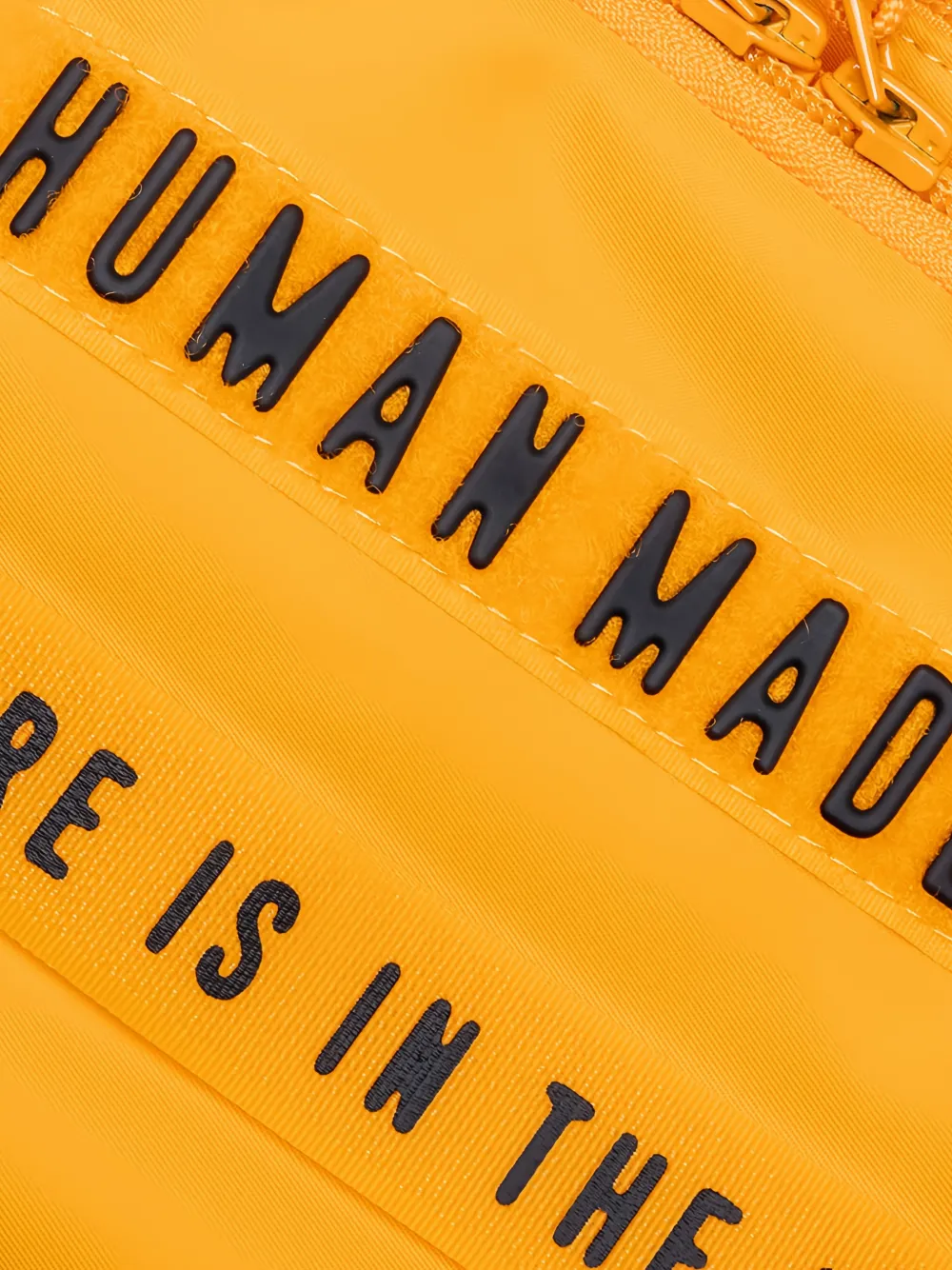  Human Made Zip Military Pouch - Orange 