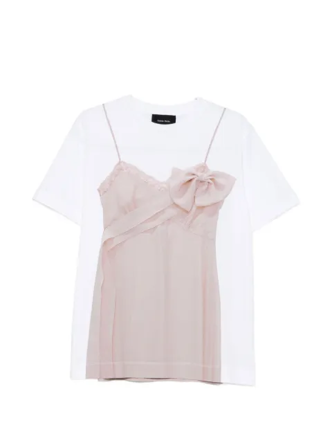 Simone Rocha bow-print T-shirt