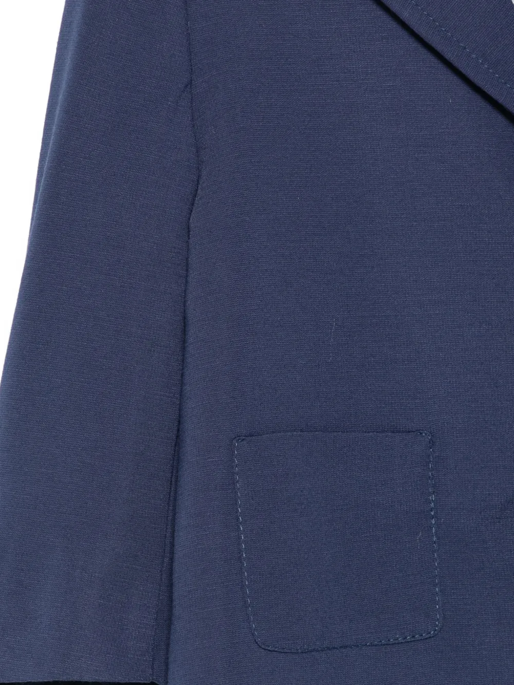  Lalalu Patch-pocket Blazer - Blue 
