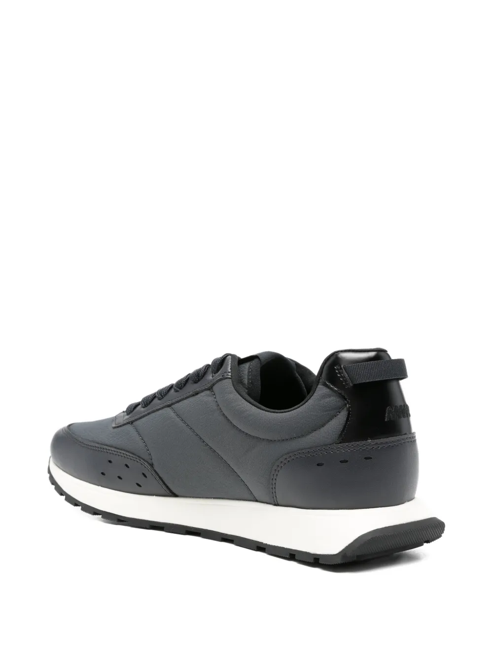 BOSS Gewatteerde sneakers Blauw