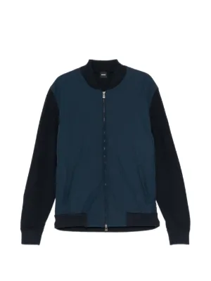 Prada スタンドカラージャケット | ブルー | FARFETCH JP