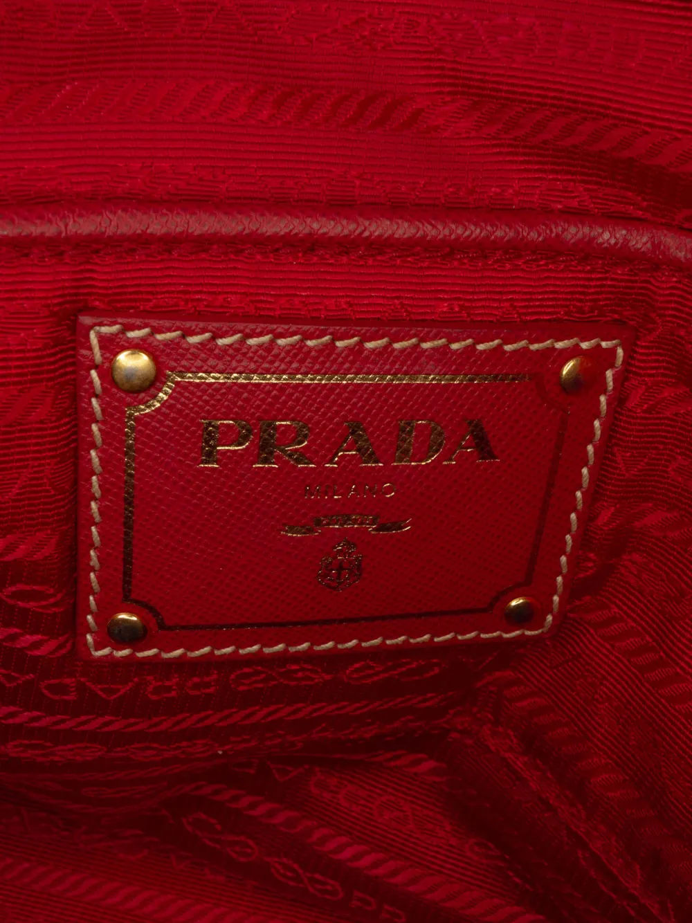 2010-2026 Saffiano Trimmed Canvas Canapa Satchel