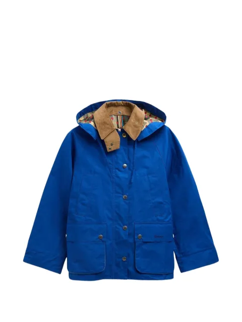 Barbour x Paul Smith corduroy hooded coat