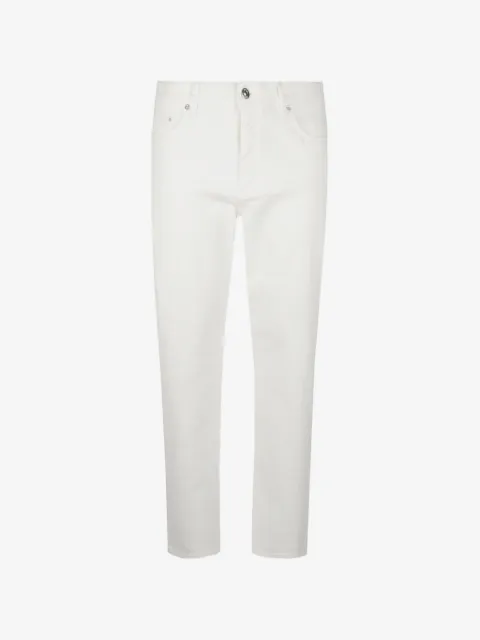 Zegna logo denim jeans