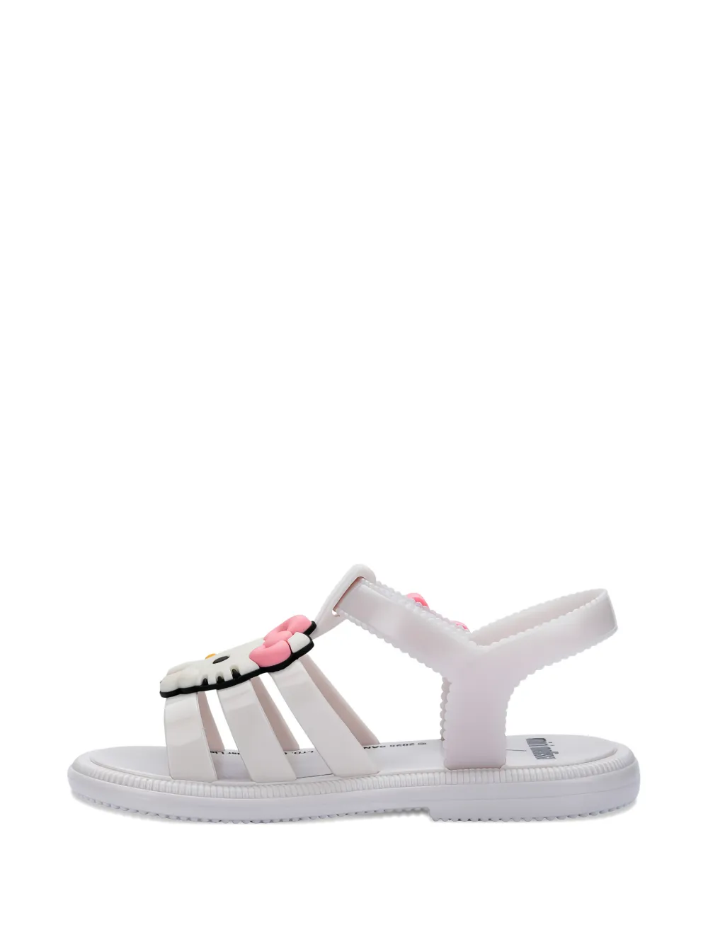 Mini Melissa x Hello Kitty Hip sandalen met strikdetail Wit