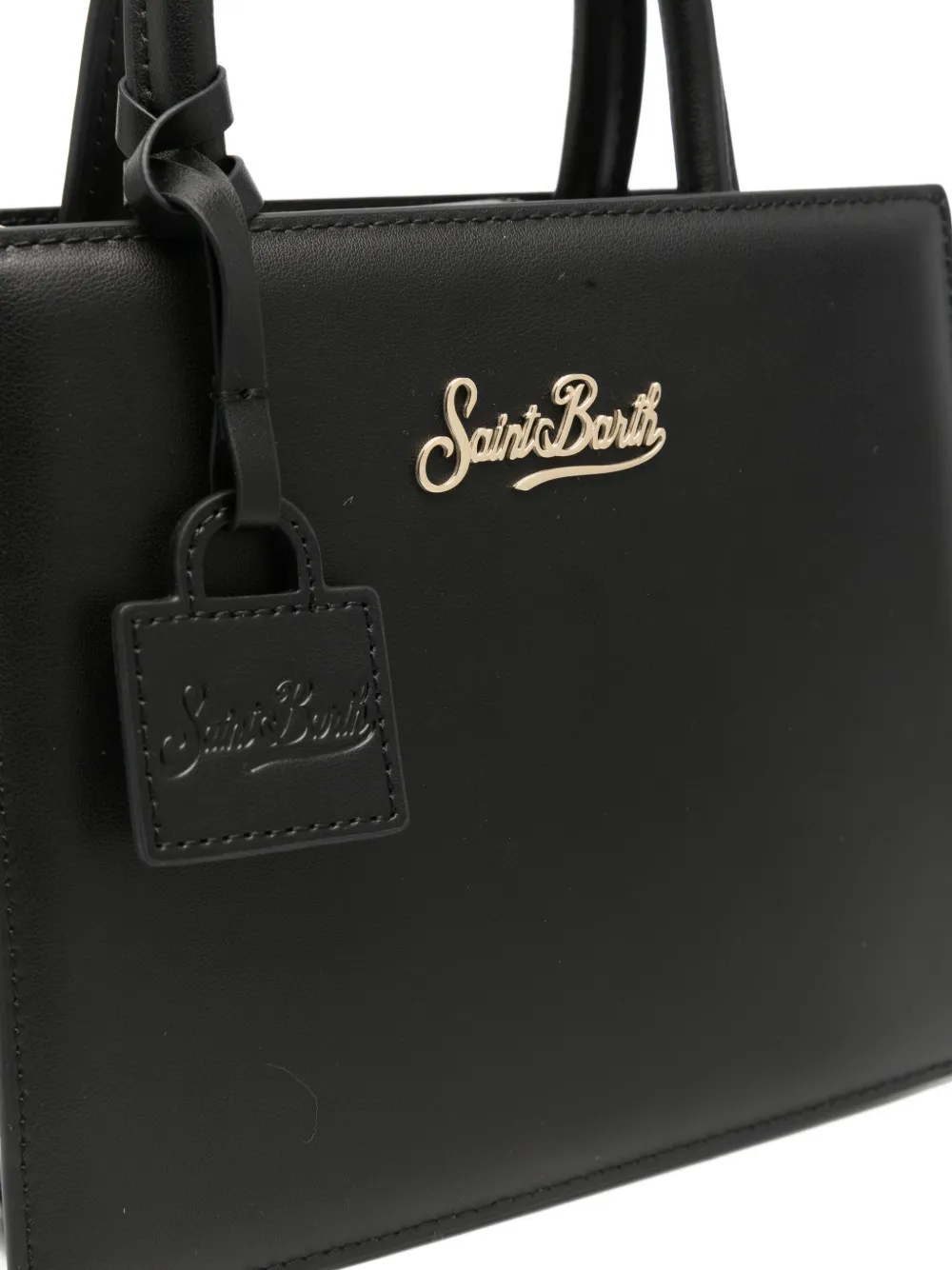MC2 Saint Barth Mini-tas met logo Zwart