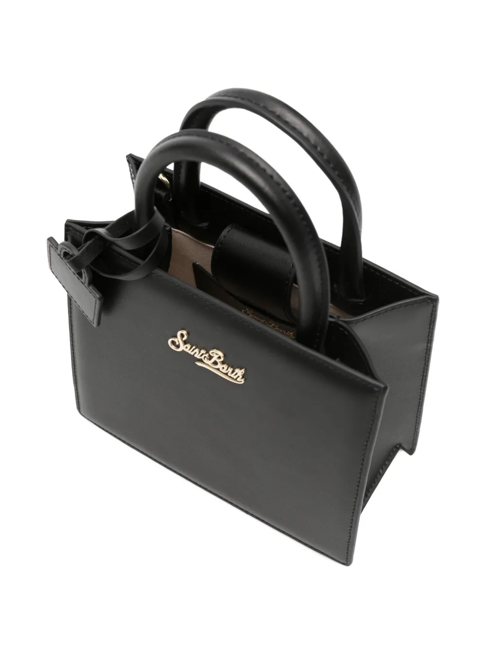 MC2 Saint Barth Mini-tas met logo Zwart
