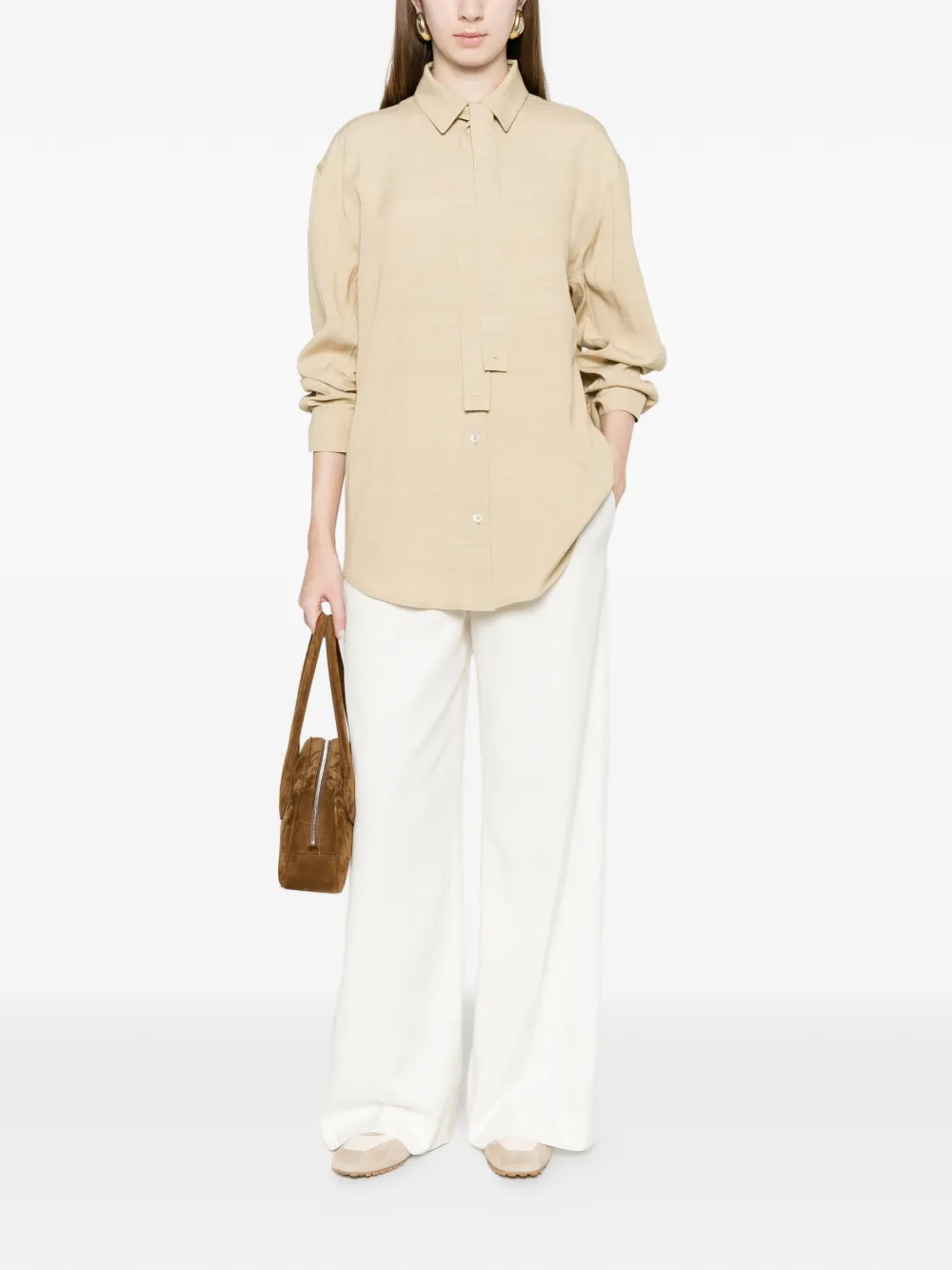 The Frankie Shop Brickell broek Wit