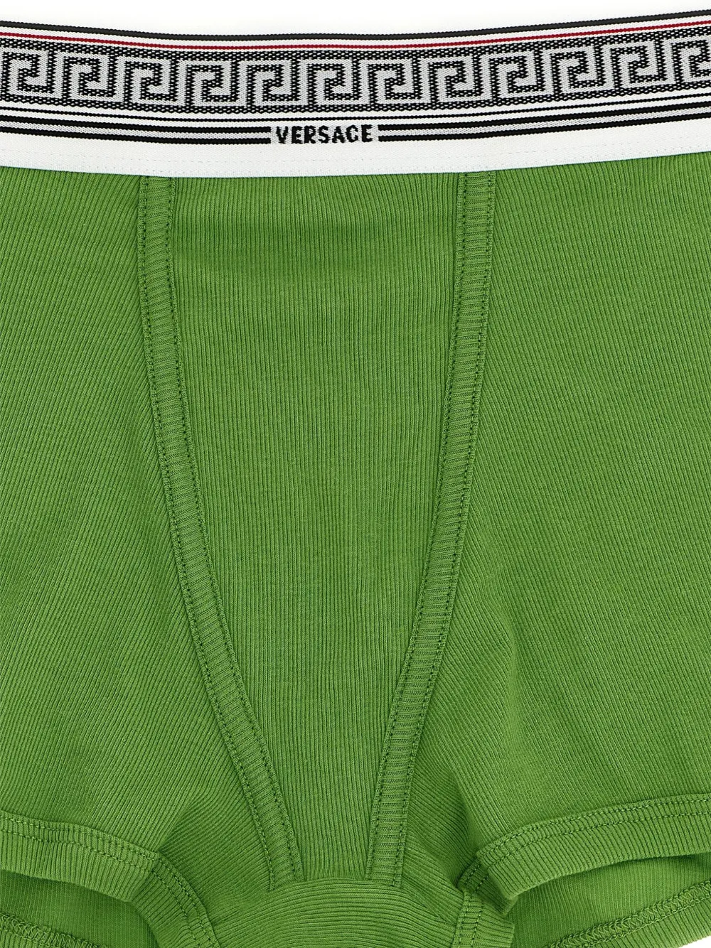  Versace Boxer Greca A Coste - Verde 