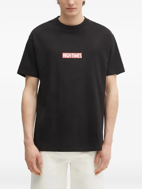 WACKO MARIA High Times logo-print T-shirt