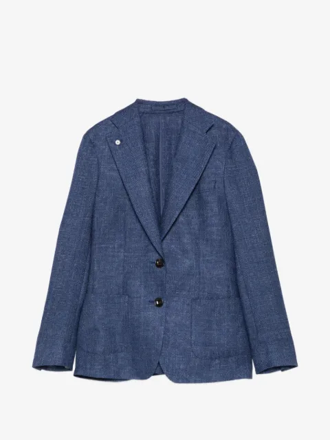L.B.M. 1911 blazer con efecto jaspeado